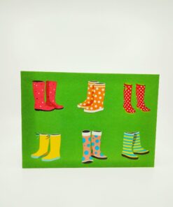 nobis Design Karte Gummistiefel