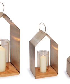 Alternative view of Design im Dorf Windlicht LUX Haus