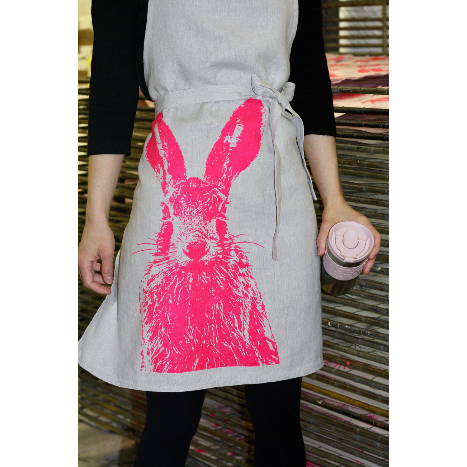 Küchenschürze Hase